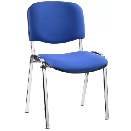 Lankytojų kėdė NOWYSTYL, ISO Chrome, C-14, mėlyna