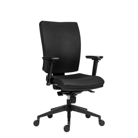 Biuro kėdė 1580 SYN GALA PLUS BN7, tekstilė,  BN7 juoda