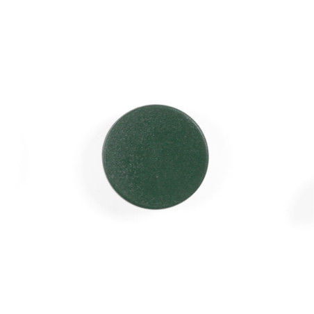 Baltosios lentos magnetai BI-OFFICE 30 mm, 10 vnt., ypač stiprūs, žalia sp.