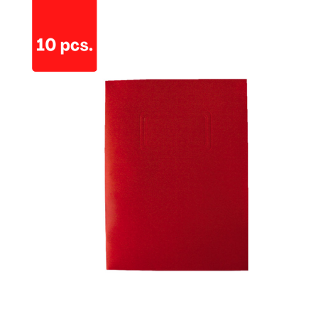 Kartoninis dėklas dokumentams SMLT, raudona pakuotė 10 vnt.