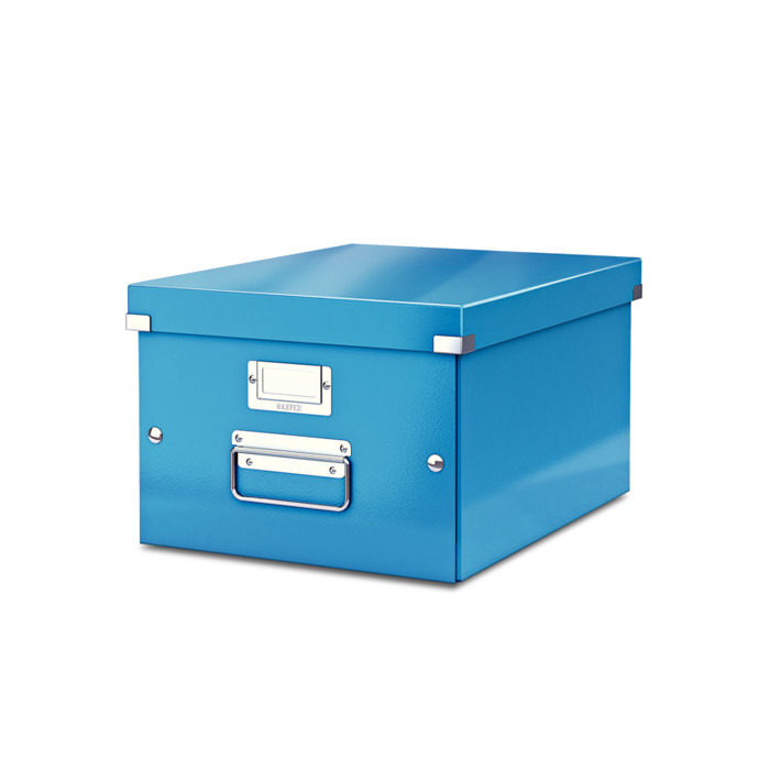 Archyvavimo dėžė LEITZ WOW, sudedama, A4, 200 x 281 x 370 mm, šviesiai mėlyna