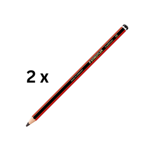 Pieštukas STAEDTLER TRADITION 6B pakuotė 12 vnt.