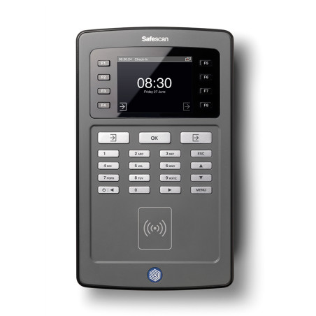 Įeigos kontrolės sistema su RFID ženklelio jutikliu Safescan TA-8010