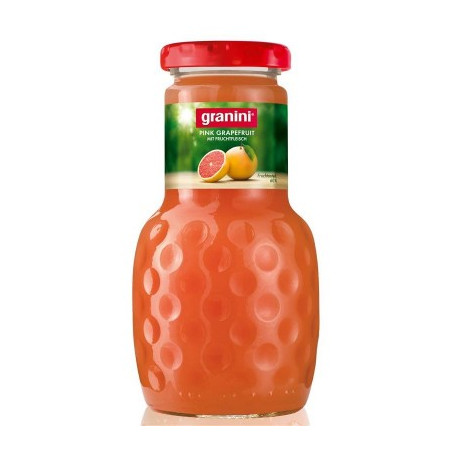 Rausvųjų greipfrutų nektaras GRANINI, 55 %, 0,25 l  x  6 vnt. pakuotė