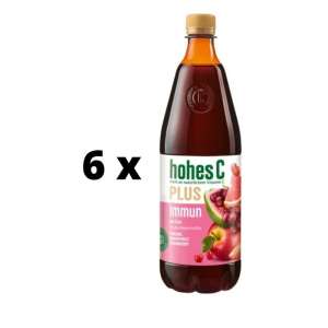 Juice Hohes C plus, various fruits, with zinc, 100%, 1 l x 6 pcs