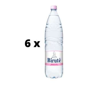 Natūralus mineralinis vanduo BIRUTĖ, negazuotas, 1,5 l  x  6 vnt. pakuotė