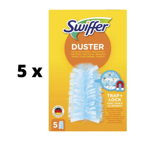 Swiffer Duster papildymas 5vnt  x  5 vnt. pakuotė