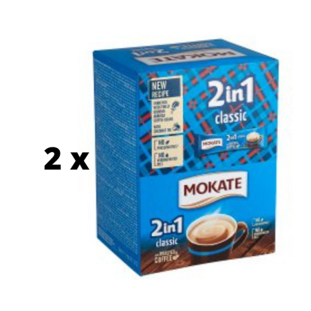 Kavos gėrimas MOKATE 2in1 Classic, 24 x 14g  x  2 vnt. pakuotė