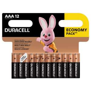 Baterijos DURACELL AAA, LR03, 12vnt.
