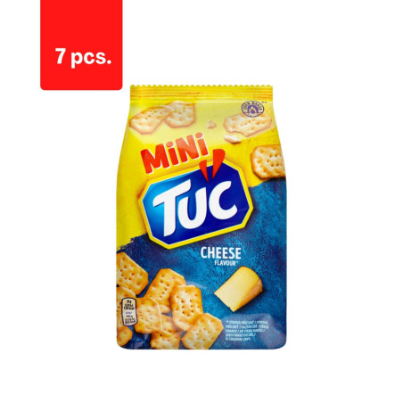 Krekeriai TUC Mini, su sūriu, 100 g  x  7 vnt. pakuotė
