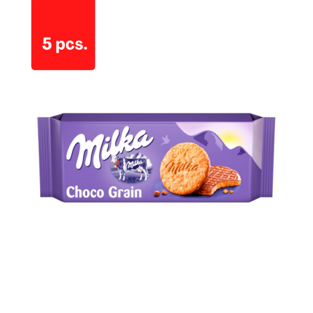 Sausainiai MILKA Choco Grains, 126 g  x  5 vnt. pakuotė