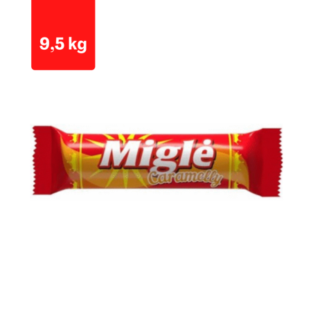 Saldainiai KARŪNA Miglė, su karamelės skonio įdaru, 9,5kg