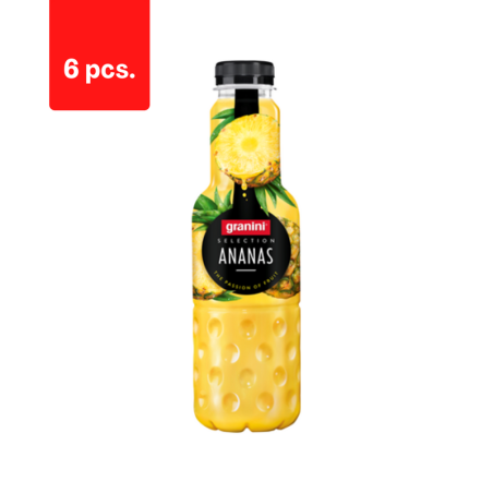 Ananasų sultys GRANINI Selection, 100%, 750 ml  x  6 vnt.