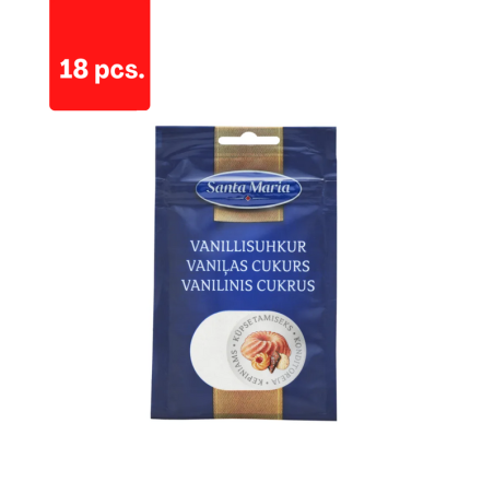 Vanilinis cukrus SANTA MARIA, 20 g  x  18 vnt.