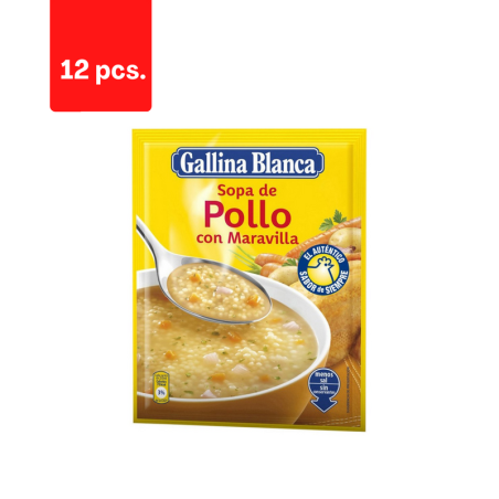 Vištienos sriuba GALLINA BLANCA Maravilla, 85 g  x  12 vnt.