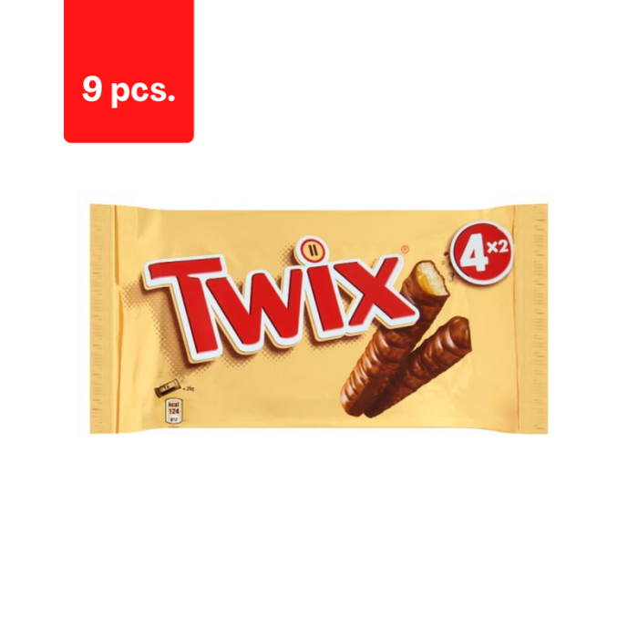 Šokoladinių batonėlių rinkinys TWIX Bonus Pack 4 x 50 g  x  9 pak.