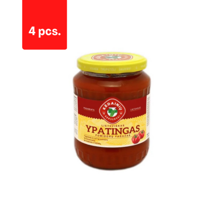 Pomidorų padažas KĖDAINIŲ Lietuviškas ypatingas, 720g  x  4 vnt.