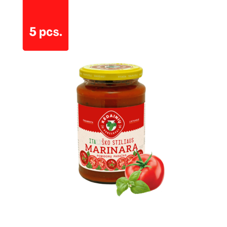 Pomidorų padažas KĖDAINIŲ Marinara, 410g  x  5 vnt.