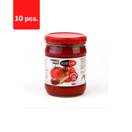 Pomidorų padažas TASTE LAND, tradicinis, 500 g  x  10 vnt.
