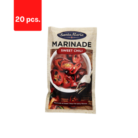 Saldus aitriųjų paprikų marinatas SANTA MARIA, 75 g  x  20 vnt.