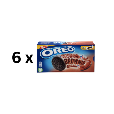 Sausainiai OREO Brownie, 176 g  x  6 vnt.