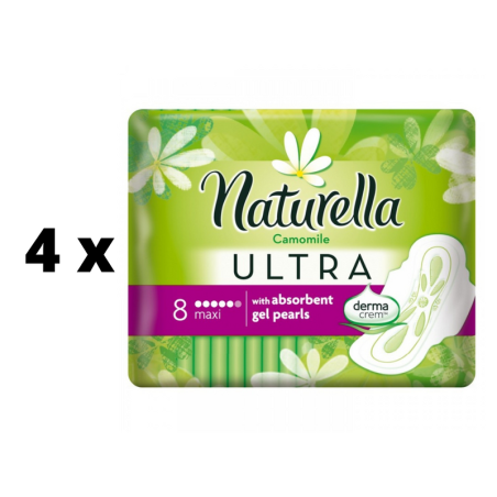 Higieniniai paketai NATURELLA Ultra Super, 8 vnt.  x  4 vnt. pakuotė