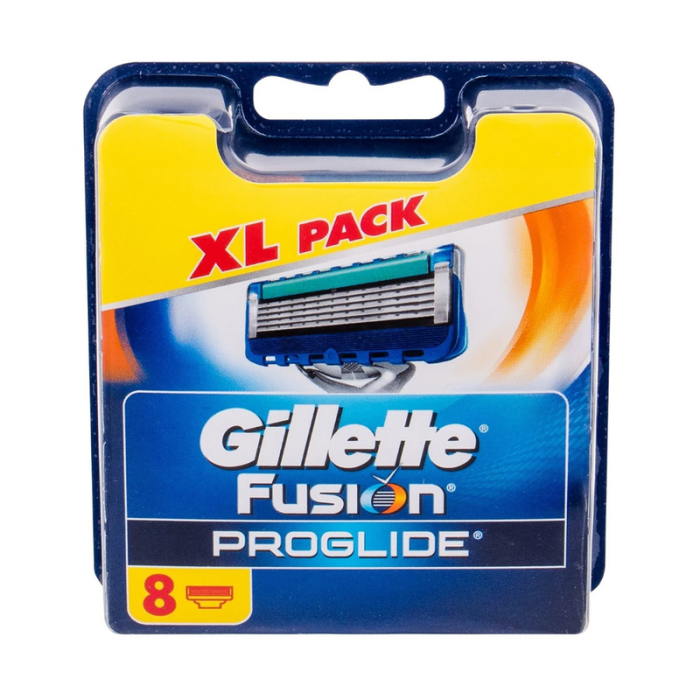 Skustuvo galvutės Gillette FUSION Proglide 8 vnt  x  1 vnt. pakuotė