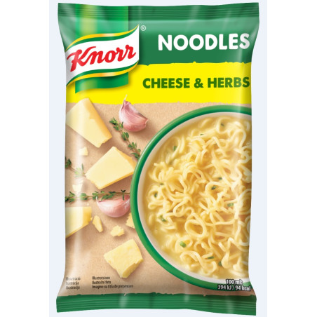 Knorr gr paruošiami makar.sūrio ir žolelių sk.,61g, 22 pakuočių komplektas