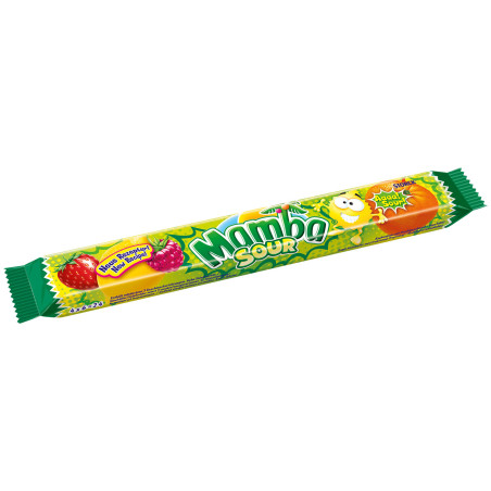 Saldainiai Mamba Sour 4 Pack 106 g. 24 vnt. pakuotėje
