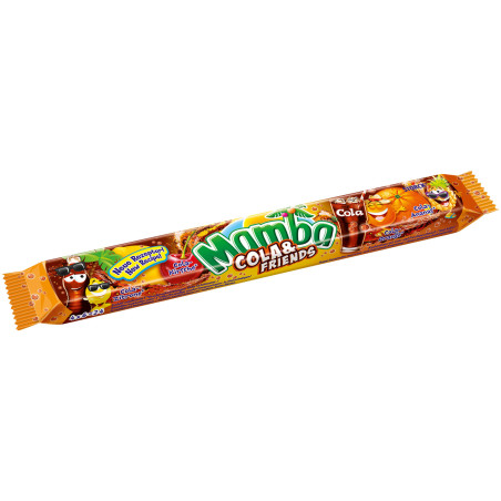 Saldainiai Mamba Cola & Friends 4 Pack 106 g. 24 vnt. pakuotėje