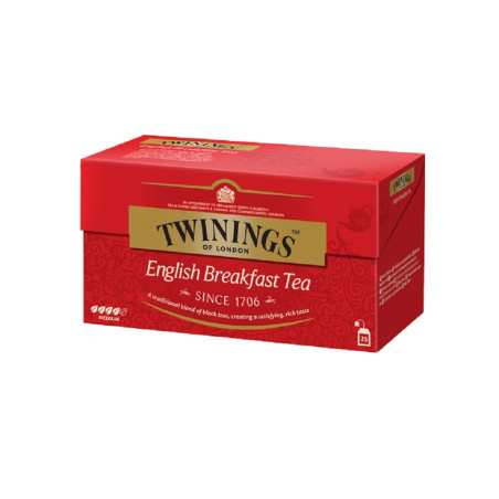 Twinings Juodoji arbata English Breakfast 25x2g, 50g, 6 pakuočių komplektas