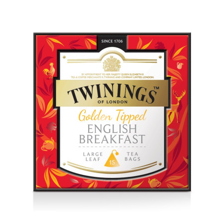 Twinings arbata maišeliuose English Breakfast,15pak.