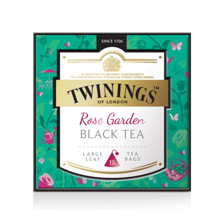 Twinings arbata maišeliuose Rose Garden,15pak.