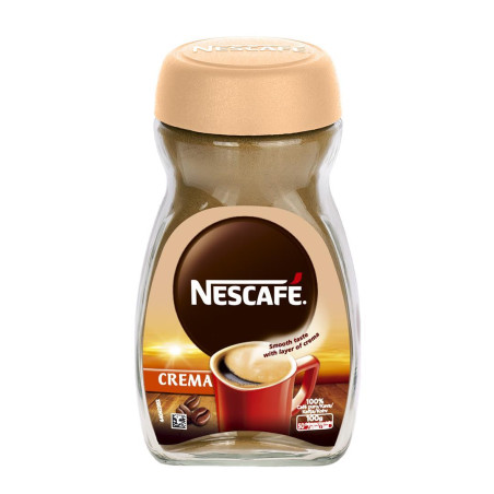 Nescafe Classic tirpi kava Crema (stiklas), 100g, 6 pakuočių komplektas