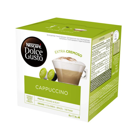 Nescafe Dolce Gusto kava Cappuccino 16 kapsulių, 200g, 3 pakuočių komplektas