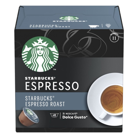 Starbucks Dolce Gusto Espresso kapsulės 12cap 66g, 3 pakuočių komplektas