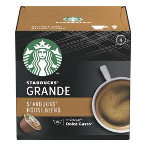 Starbucks Dolce Gusto HouseBlend Grande 12cap 102g, 3 pakuočių komplektas