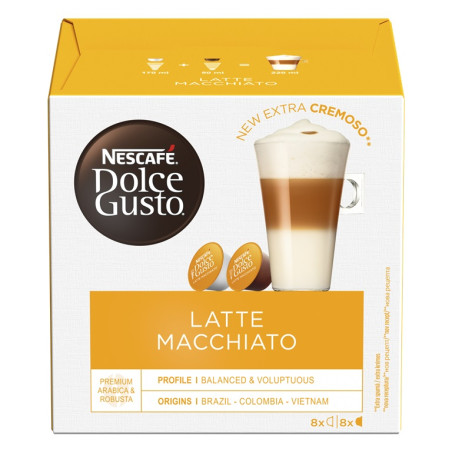 Nescafe Dolce Gusto kava Latte Macchiato 183,2g, 3 pakuočių komplektas