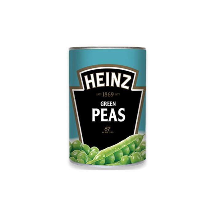 Heinz konservuoti žalieji žirneliai, 400g/240g, 10 pakuočių komplektas