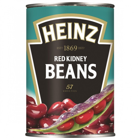 Heinz raudonosios Kidney pupelės, 400g, 10 pakuočių komplektas
