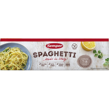 Semper Gluten Free makaronai Spaghetti 500 g 