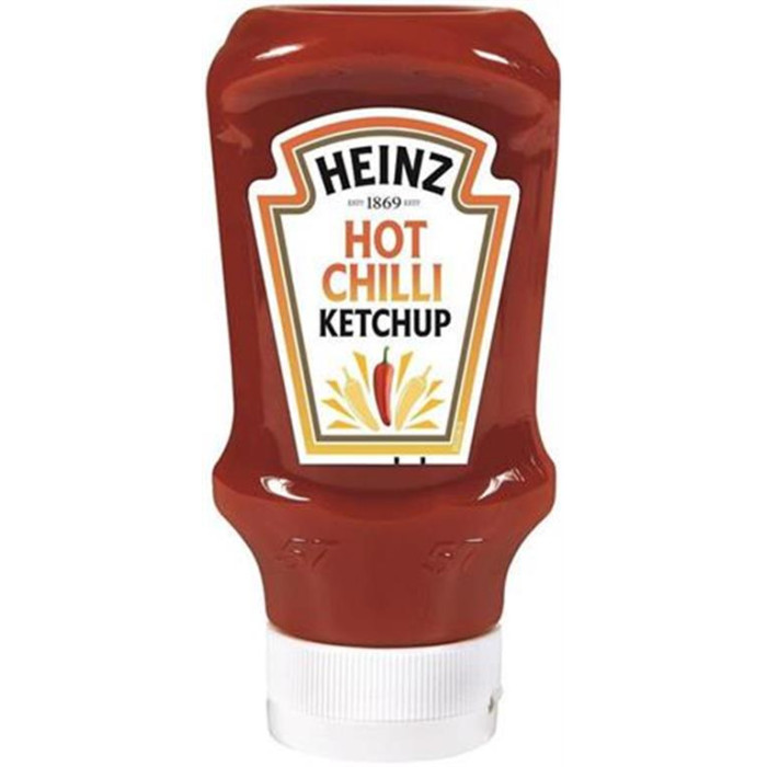 Heinz aštrus čili kečupas, 400ml/460g, 10 pakuočių komplektas