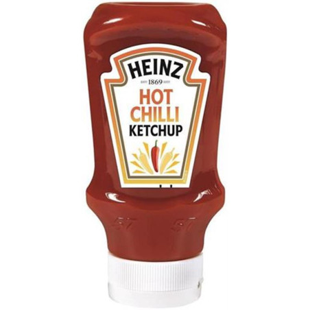 Heinz aštrus čili kečupas, 400ml/460g, 10 pakuočių komplektas