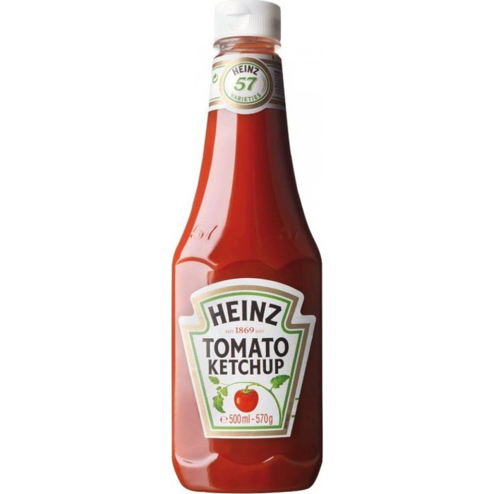 Heinz kečupas, 500ml/570g, 6 pakuočių komplektas