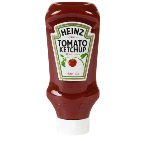 Heinz kečupas TD, 605ml/700g, 5 pakuočių komplektas