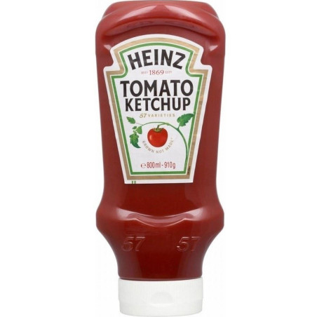 Heinz kečupas TD, 800ml/910g, 4 pakuočių komplektas