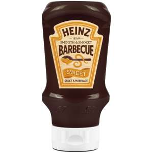 Heinz saldus BBQ padažas, 400ml, 5 pakuočių komplektas