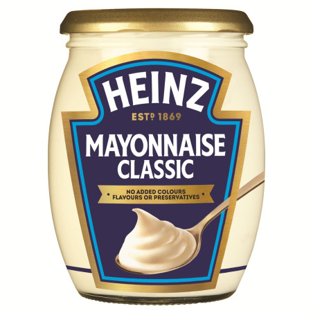 Heinz klasikinis majonezas, 460g/480ml, 8 pakuočių komplektas