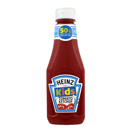 Heinz pomidorų kečupas vaikams, 300ml/330g, 10 pakuočių komplektas