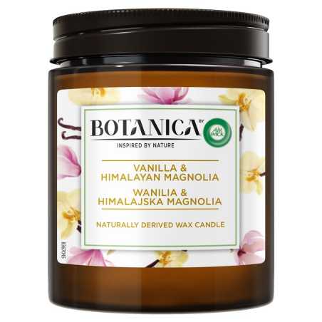Kvapioji žvakė Botanica Candle Vanilla&Himal.Magnolia 205 g